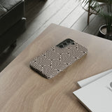 Hearts Beat Pattern Phone Case - Tough & Trendy