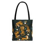 Wild Tiger Print Tote Bag - Stylish & Versatile Carryall