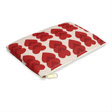Red Red Hearts - Accessory Pouch