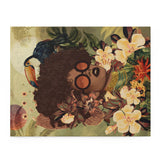 Collage 500-Piece Puzzle: Tropical Beauty with Florals and Toucan