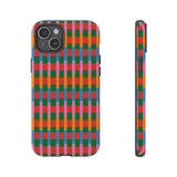 Candy Striped Pattern Phone Case - Tough & Trendy