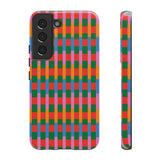 Candy Striped Pattern Phone Case - Tough & Trendy