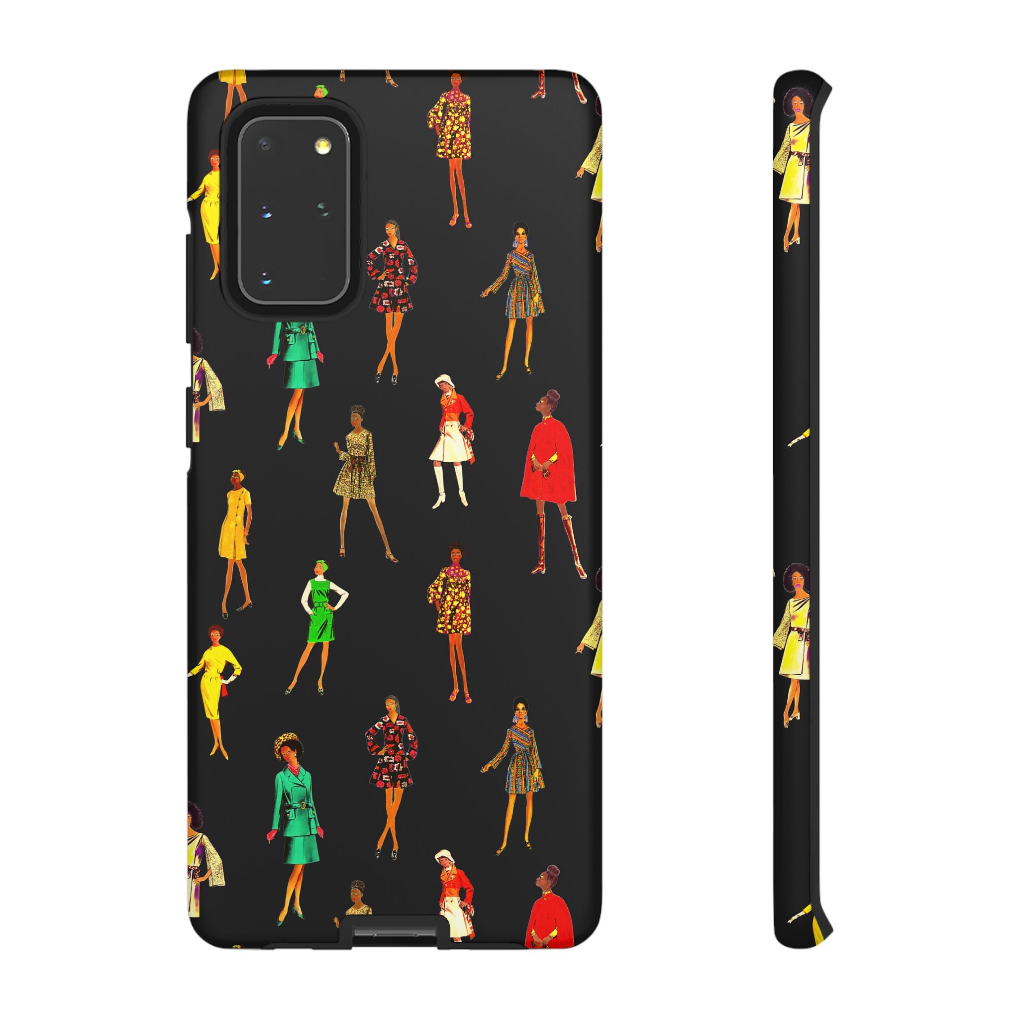 Vintage Fashion Ladies Phone Case - Tough & Trendy