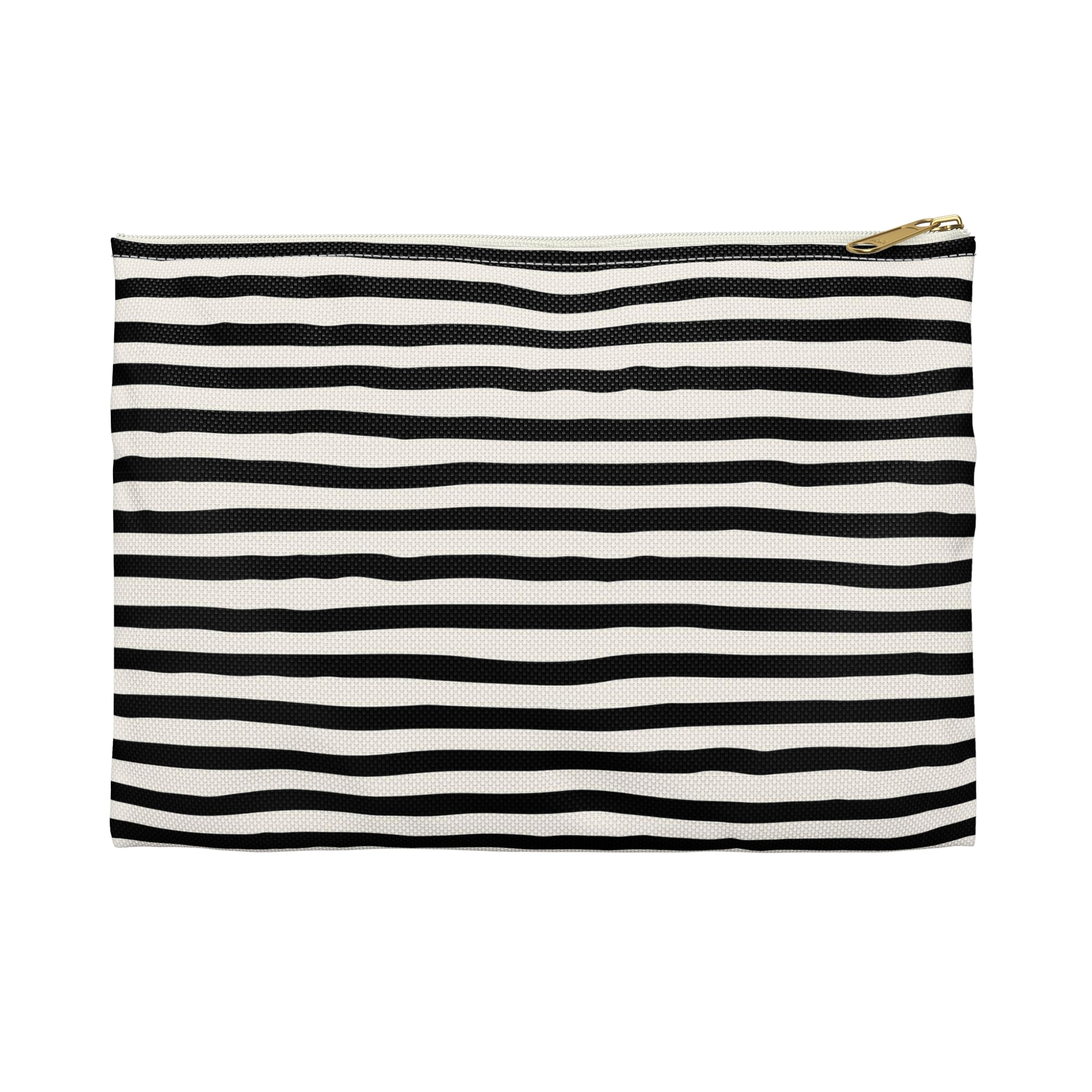 Black Stripe Accessory Pouch