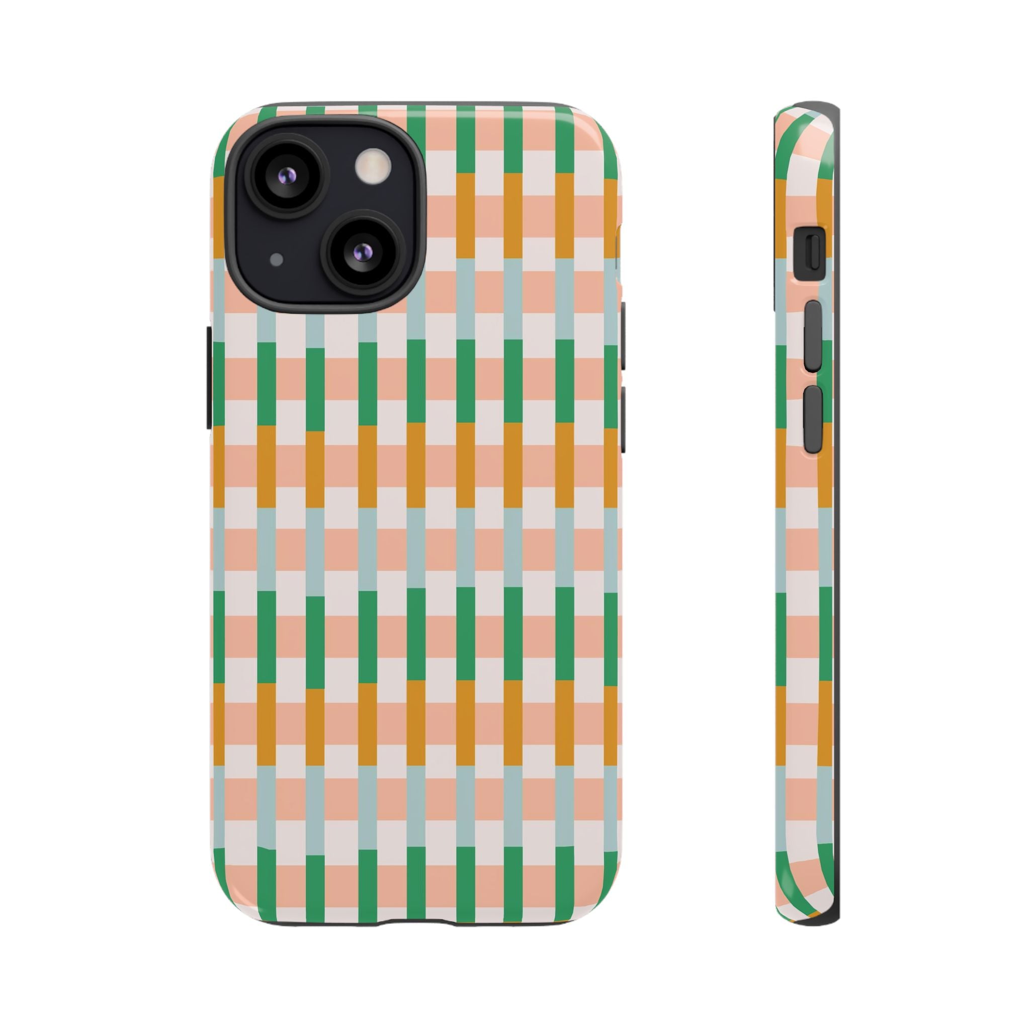 Stylish Striped Pattern Phone Case - Tough & Trendy