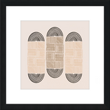 Cartouche Framed Art Print