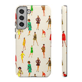 Ivory Vintage Fashion Ladies Phone Case - Tough & Trendy