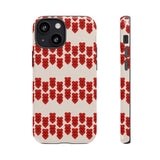 Hearts Aligned Pattern Phone Case - Tough & Trendy