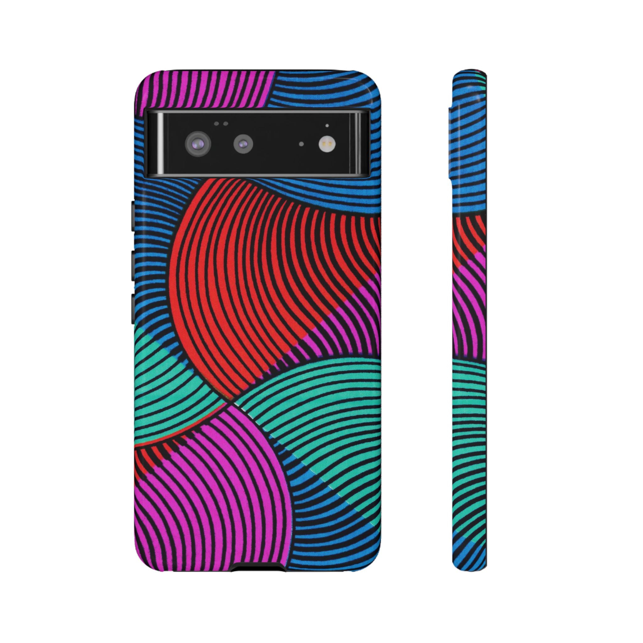 Ankara Print and Pattern Phone Case - Tough & Trendy