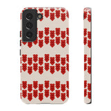 Hearts Aligned Pattern Phone Case - Tough & Trendy