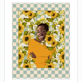 When Flower Bloom in the Sun Framed Art Print