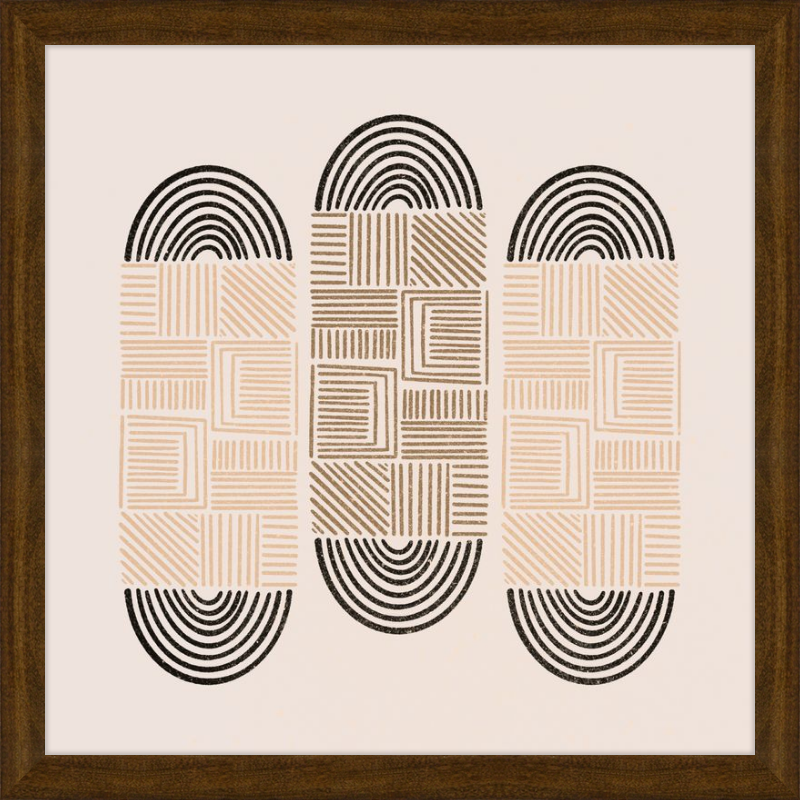 Cartouche Framed Art Print