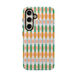 Stylish Striped Pattern Phone Case - Tough & Trendy