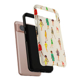 Ivory Vintage Fashion Ladies Phone Case - Tough & Trendy