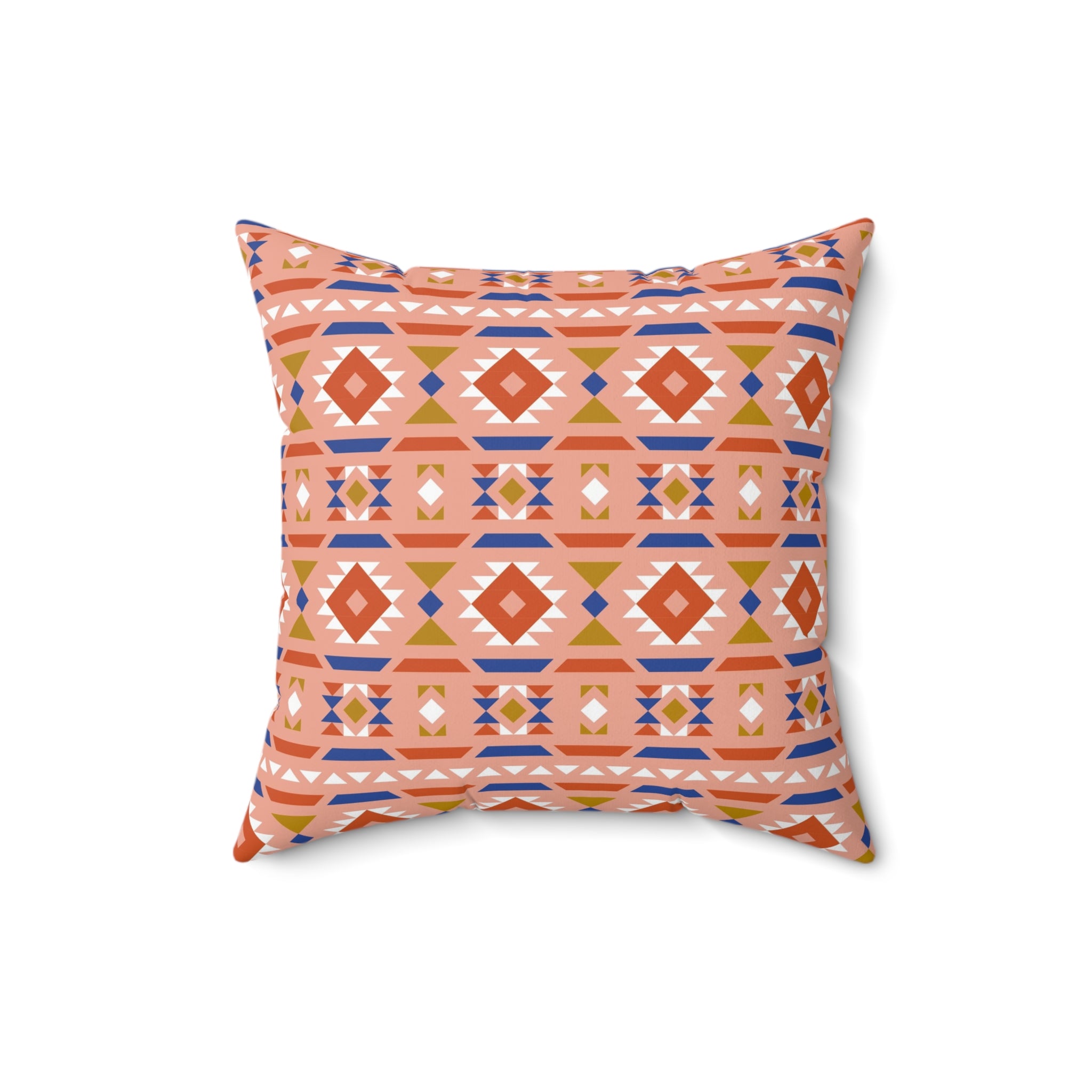 African Skies Blue Pillow - Spun Polyester Square Cushion