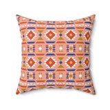 African Skies Blue Pillow - Spun Polyester Square Cushion