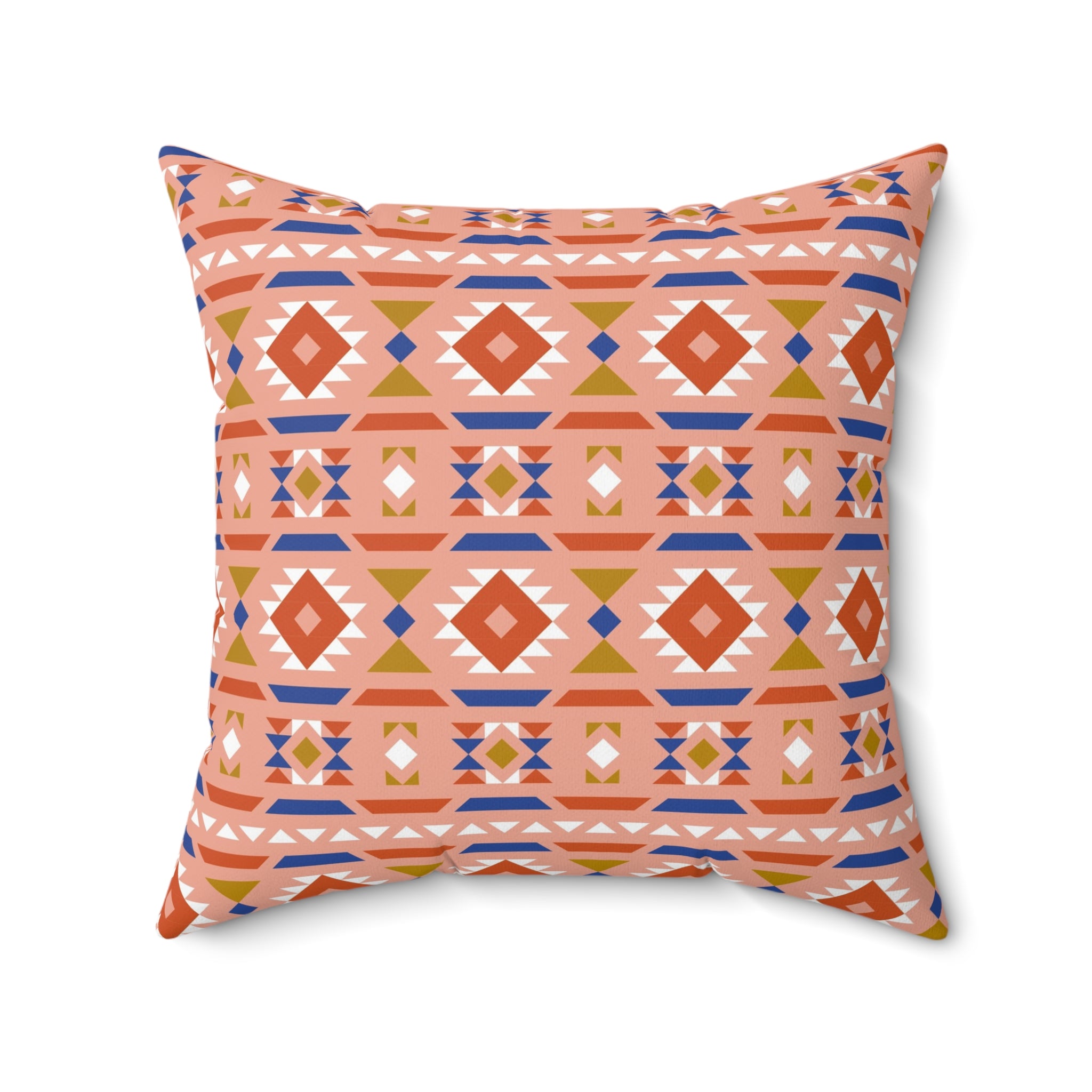 African Skies Blue Pillow - Spun Polyester Square Cushion