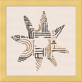 Cartouche Framed Art Print
