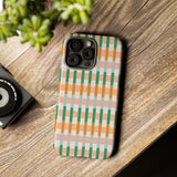 Stylish Striped Pattern Phone Case - Tough & Trendy