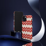 Hearts Aligned Pattern Phone Case - Tough & Trendy