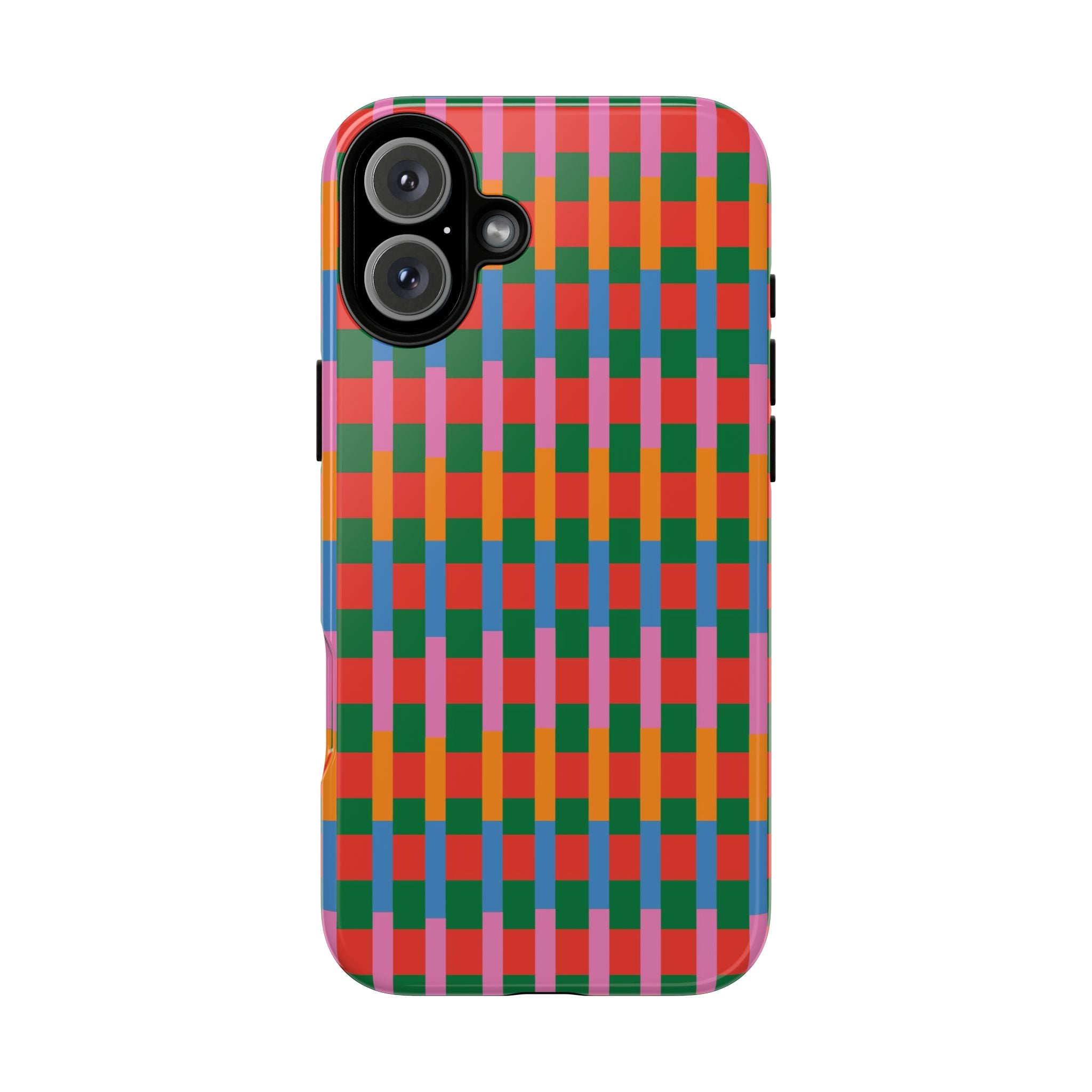 Candy Striped Pattern Phone Case - Tough & Trendy