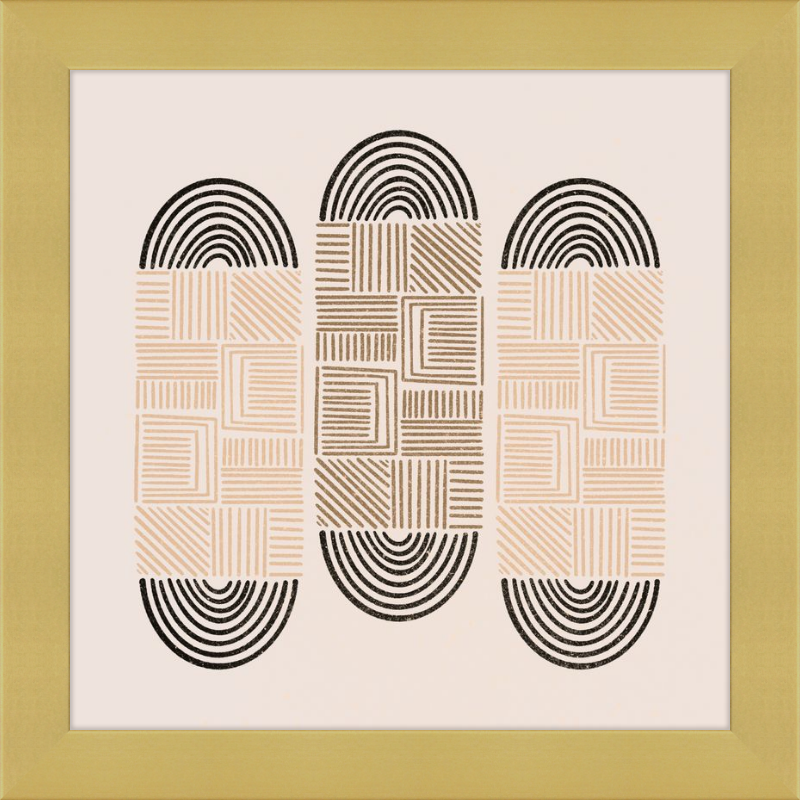 Cartouche Framed Art Print