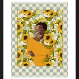 When Flower Bloom in the Sun Framed Art Print