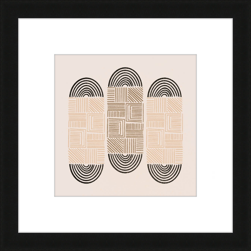 Cartouche Framed Art Print