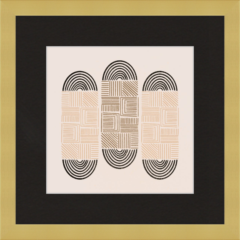 Cartouche Framed Art Print