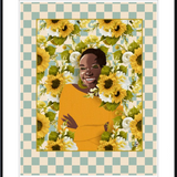 When Flower Bloom in the Sun Framed Art Print