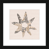 Cartouche Framed Art Print