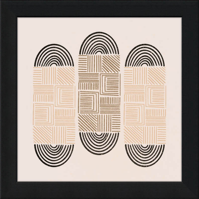 Cartouche Framed Art Print