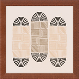 Cartouche Framed Art Print
