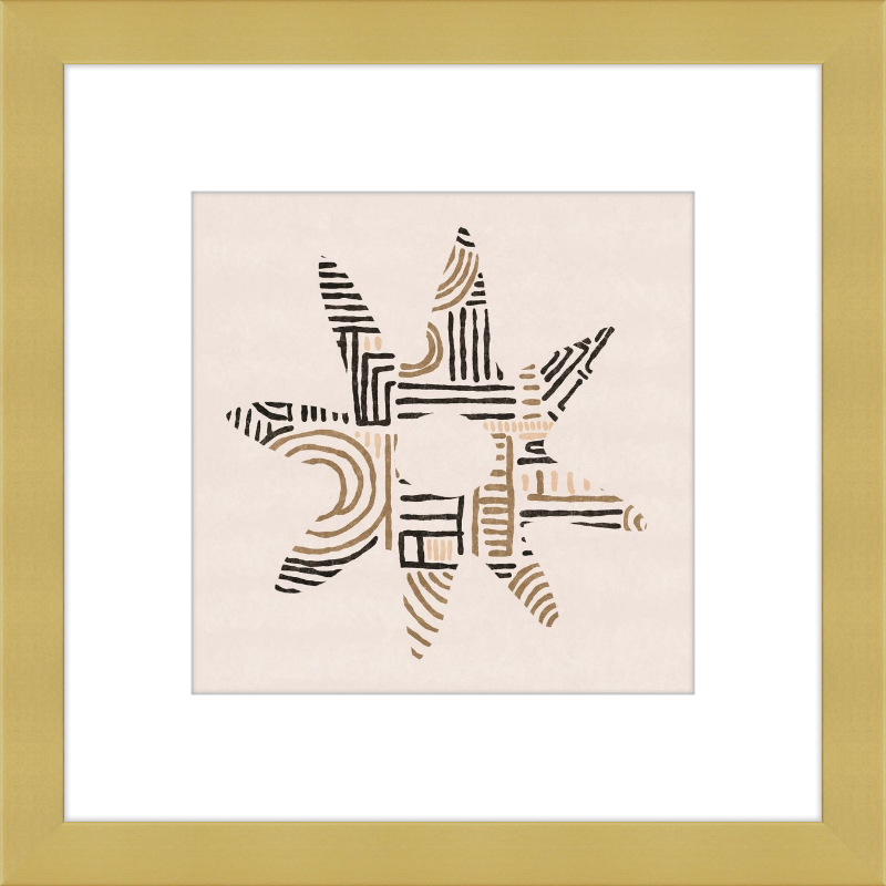 Cartouche Framed Art Print