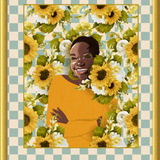 When Flower Bloom in the Sun Framed Art Print