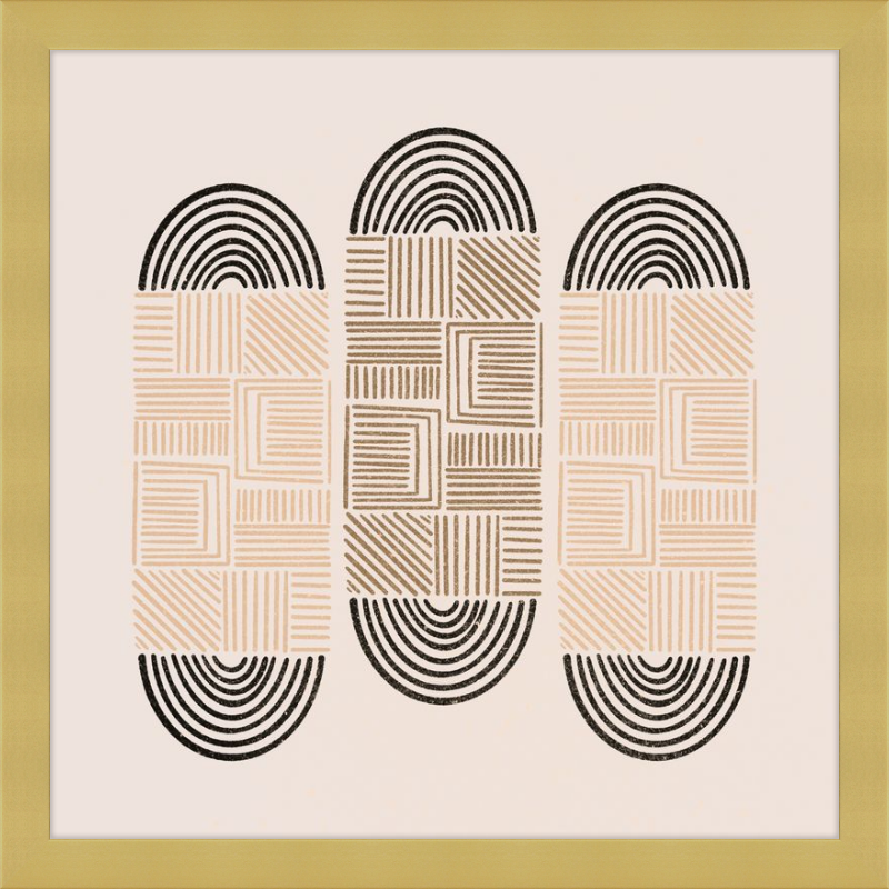 Cartouche Framed Art Print