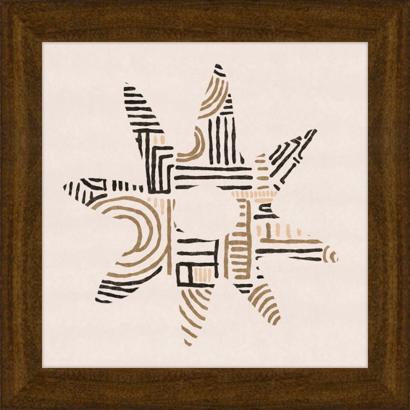 Cartouche Framed Art Print
