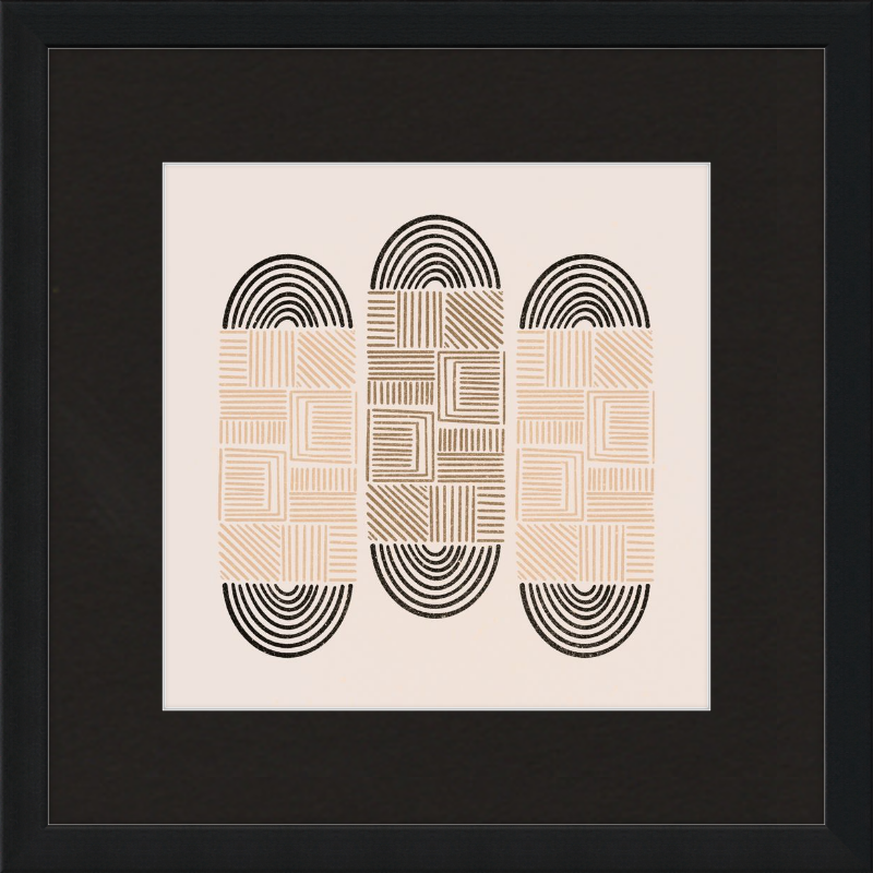 Cartouche Framed Art Print