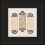 Cartouche Framed Art Print