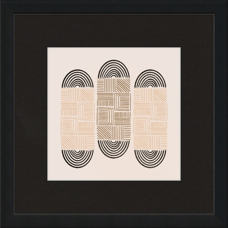 Cartouche Framed Art Print