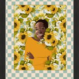 When Flower Bloom in the Sun Framed Art Print