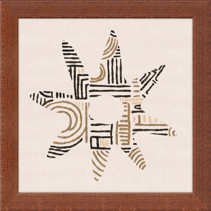 Cartouche Framed Art Print