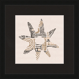 Cartouche Framed Art Print