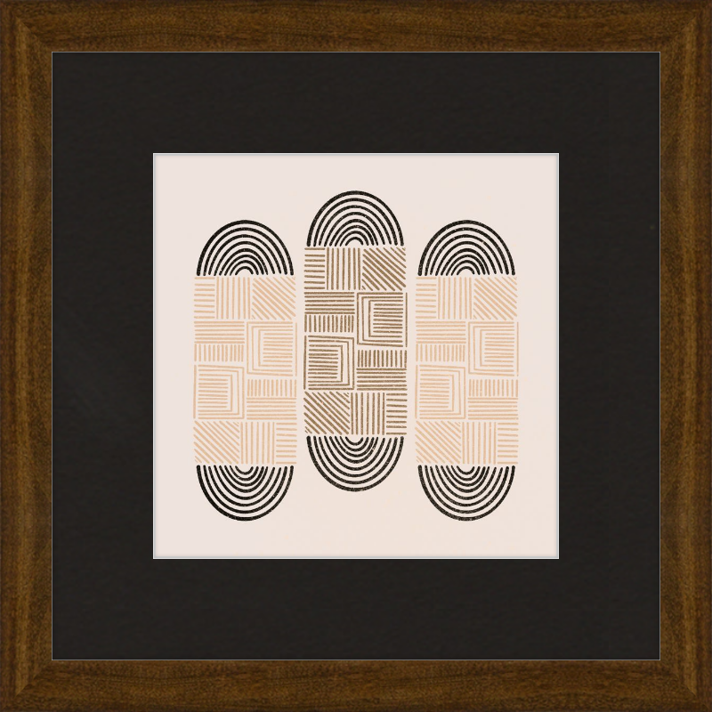 Cartouche Framed Art Print