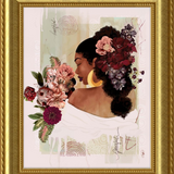 The Smell of Flowers Reminds Me Framed Art Print