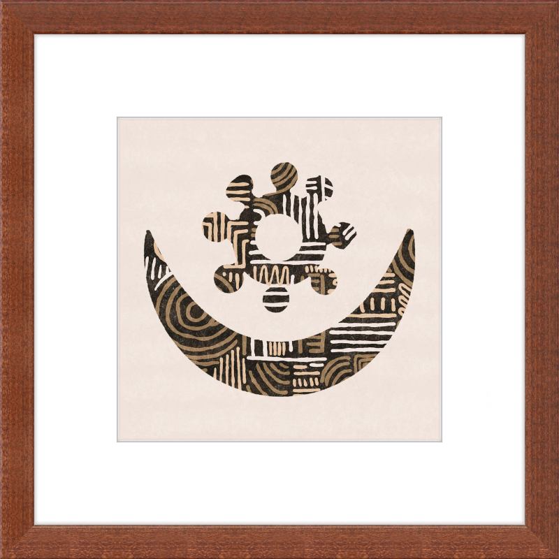 Cartouche Framed Art Print