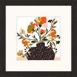 Paper Flowers Framed Art Print