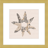 Cartouche Framed Art Print