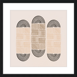 Cartouche Framed Art Print