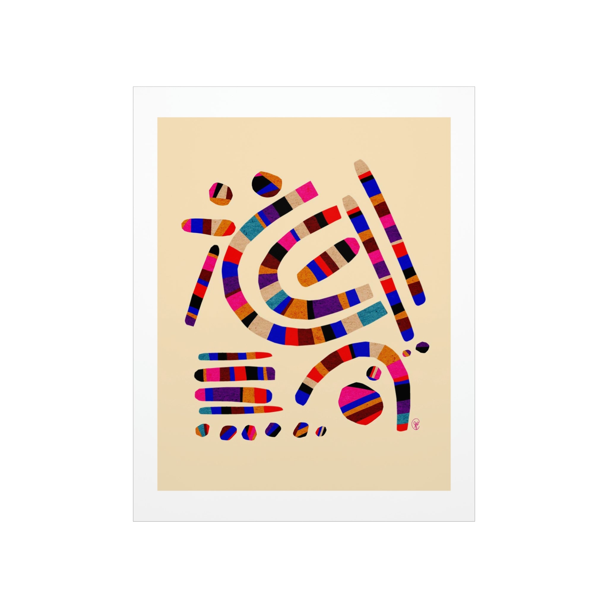 Hop Scotch Sticks 2 | Art Print Collection
